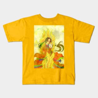 Tamamo no mae, kitsune emperor lady Kids T-Shirt